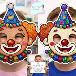 🤡✨ *MÁSCARAS PALHACINHOS* ✨🤡