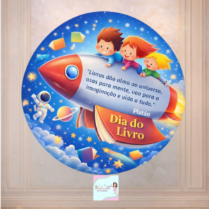 *PAINEL DIA DO LIVRO REDONDO*
