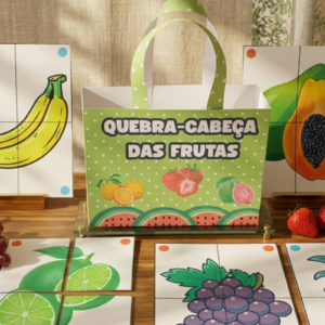 🧩🍓 QUEBRA-CABEÇA DAS FRUTAS 🍍