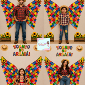 🌽🎉 PAINEL ASAS JUNINAS – VOANDO NO ARRAIÁ! 🎉🌽