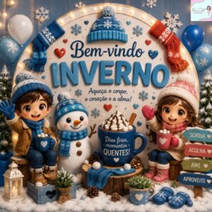 *PAINEL BEM-VINDO INVERNO*