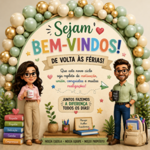 *Painel Volta às Aulas Equipe*