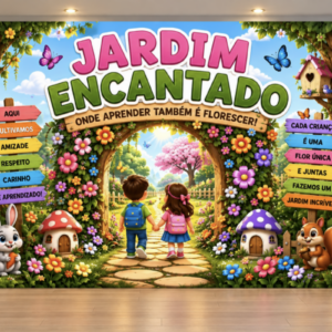 Painel Primavera - Jardim Encantado